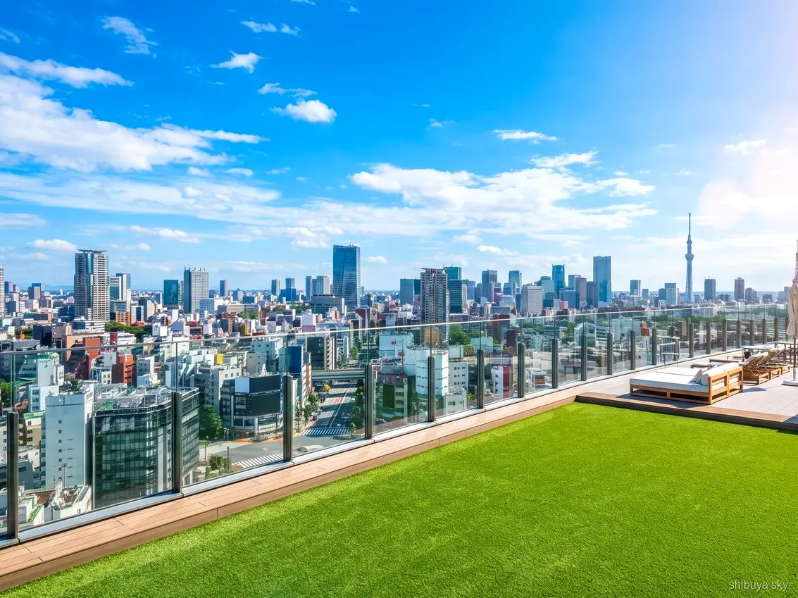 Ingresso Shibuya Sky com passeio, horizonte de Tóquio à luz do dia