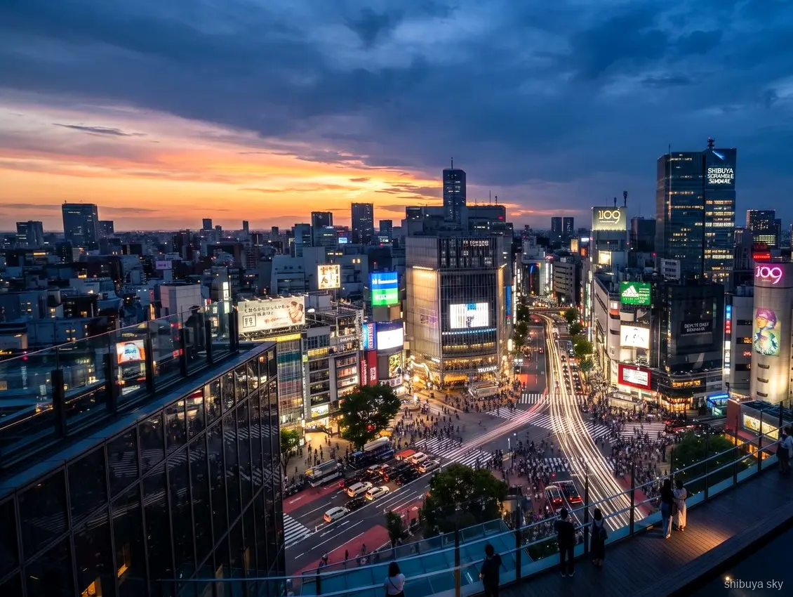 Wycieczka piesza z Shibuya Sky, spacer Cat Street