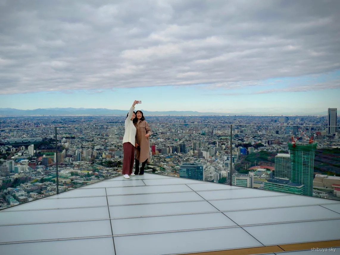Shibuya Sky ticket tour, straten van Shibuya